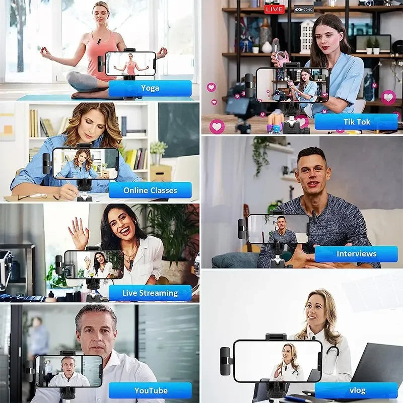 Easy Clip Wireless Microphone