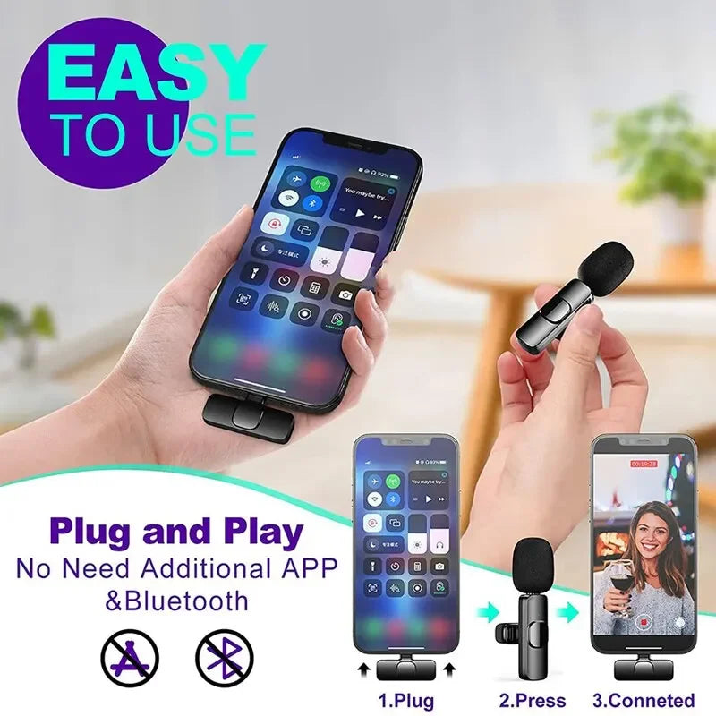 Easy Clip Wireless Microphone